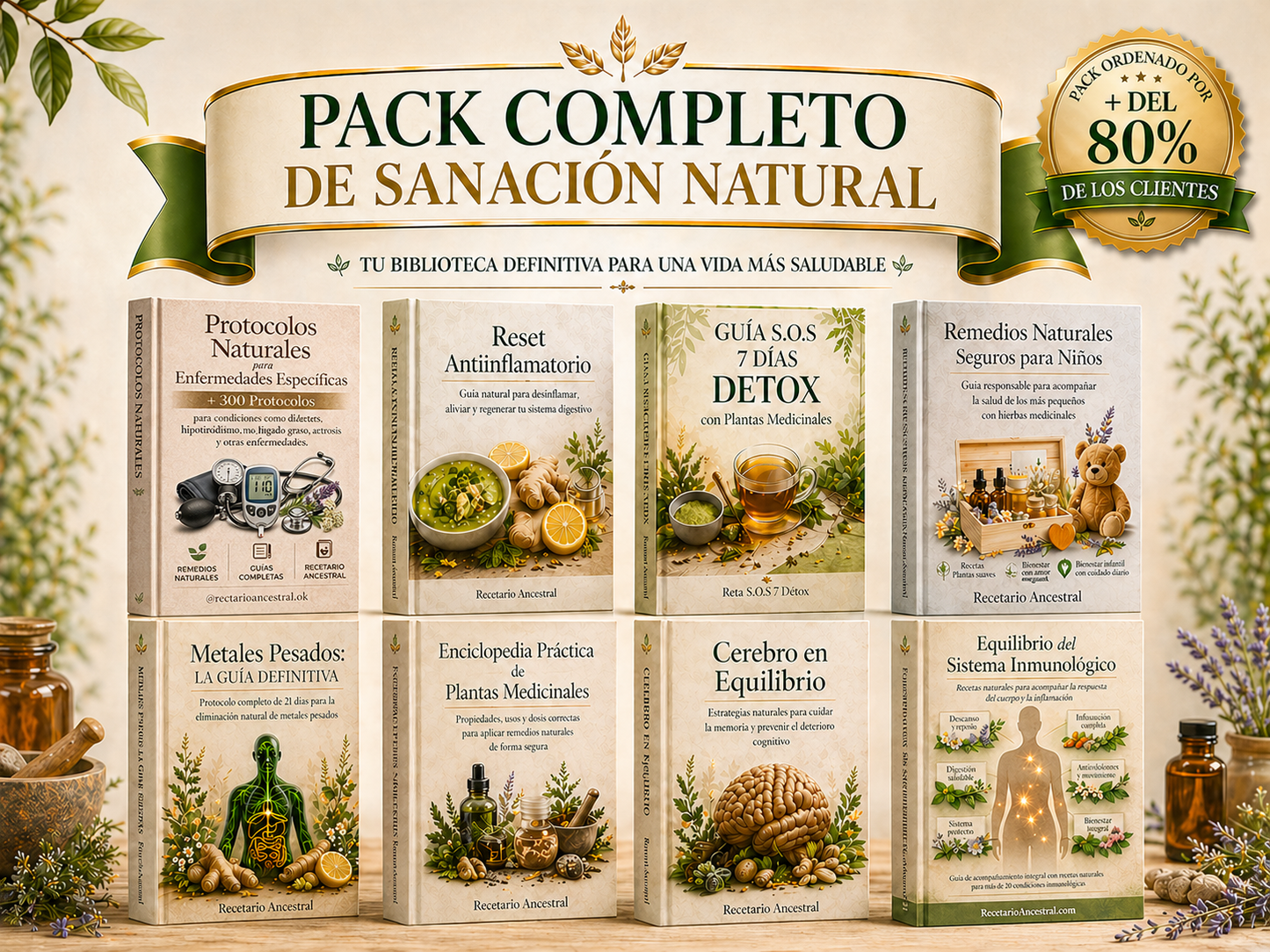 Pack Completo de Sanación Natural