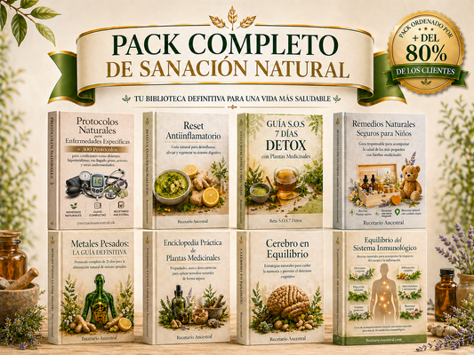 Pack Completo de Sanación Natural