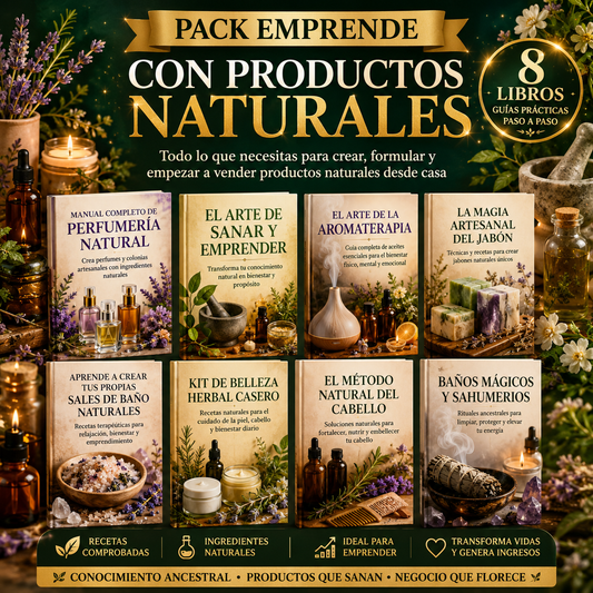 Pack Emprende con Productos Naturales