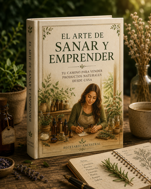 El Arte de Sanar y Emprender - Envasar, etiquetar y vender tus creaciones naturales desde casa