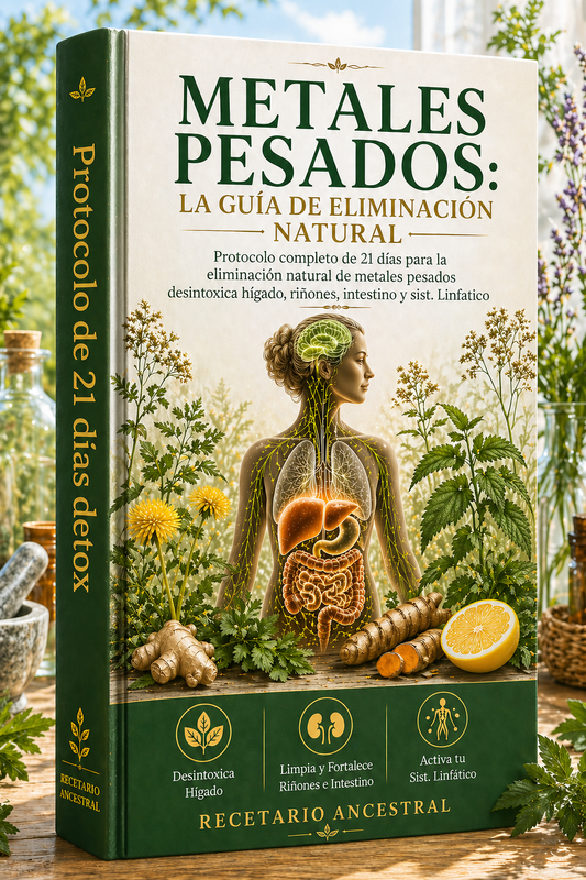 Metales Pesados: La guía de eliminación natural - Protocolo completo de 21 días para la eliminación natural de metales pesados.